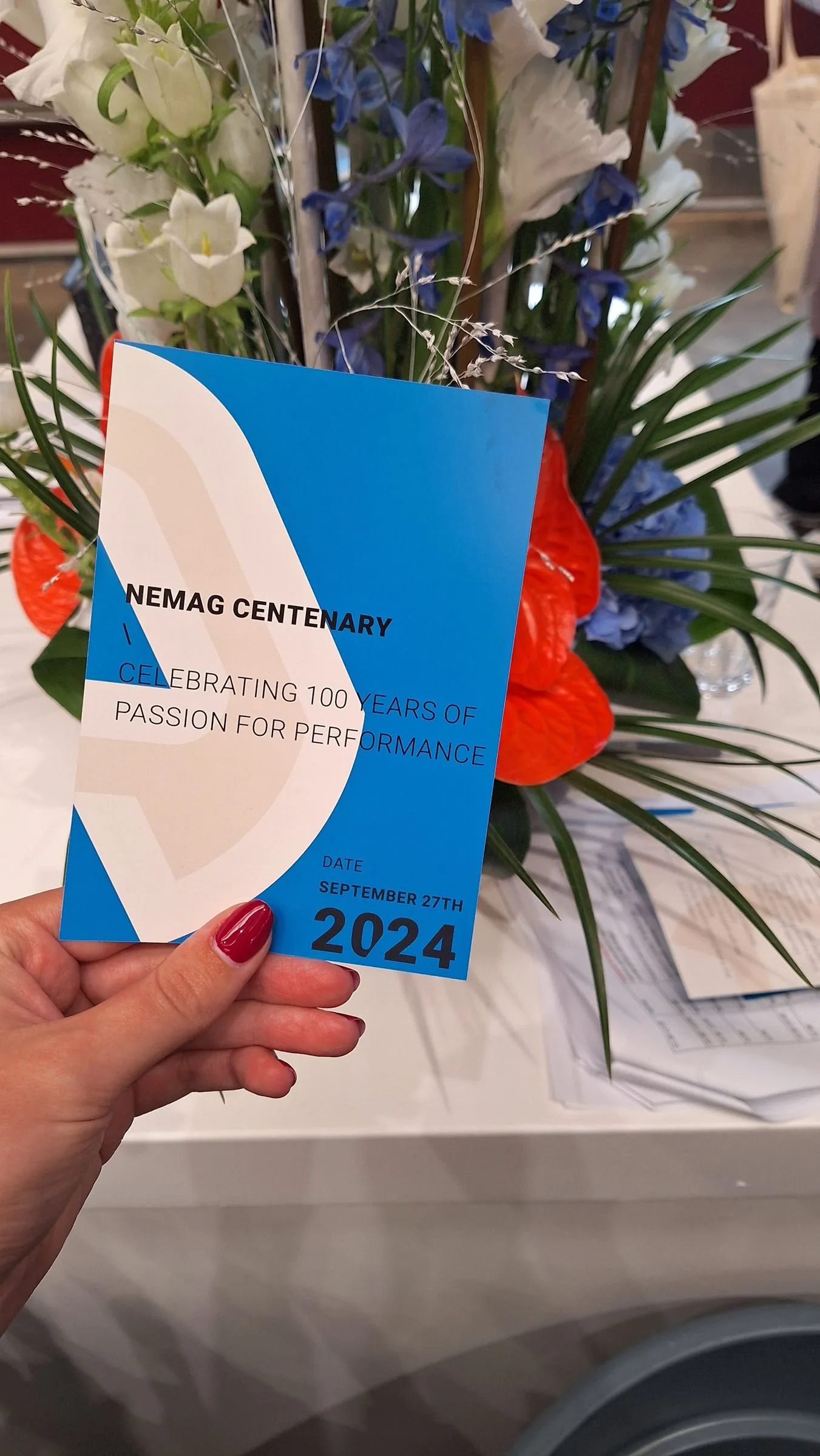 Uitnodiging voor het Nemag Centenary event