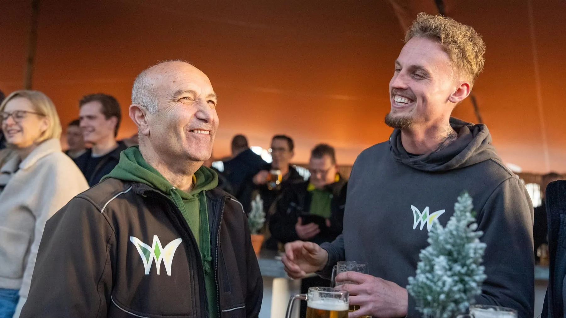Eventfotografie bij een bedrijfsevent van Weverling