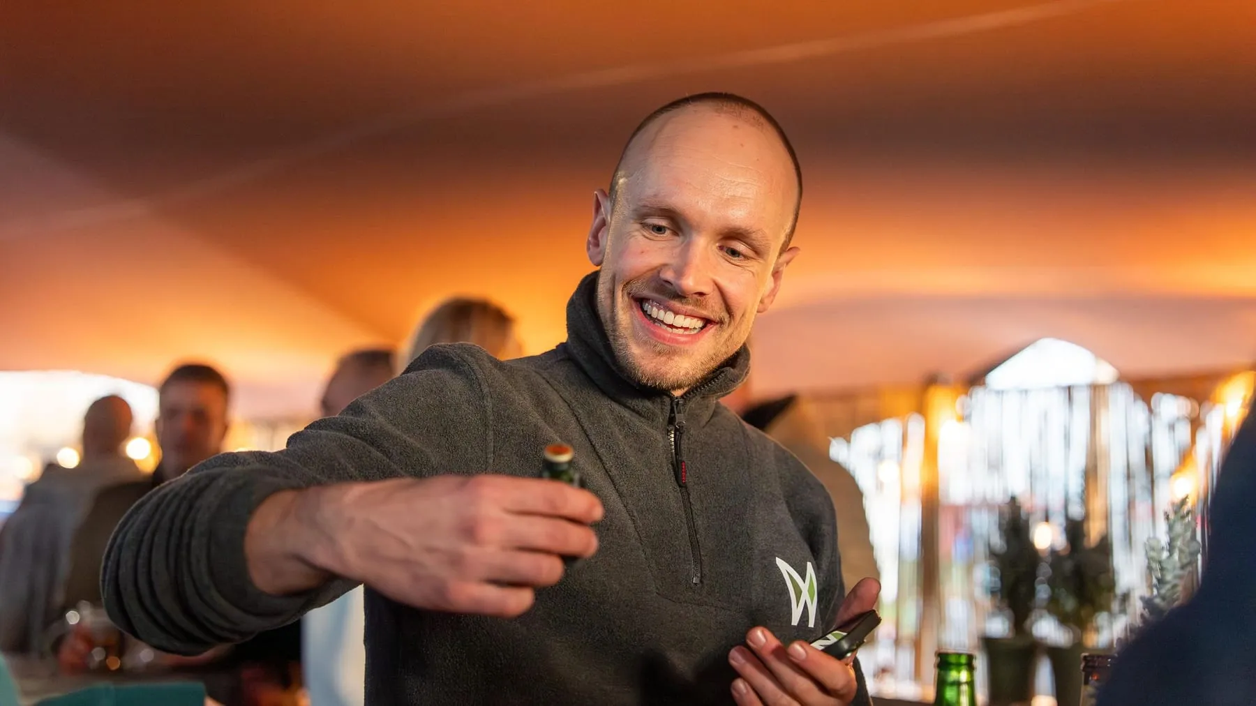 Eventfotografie bij een bedrijfsevent van Weverling