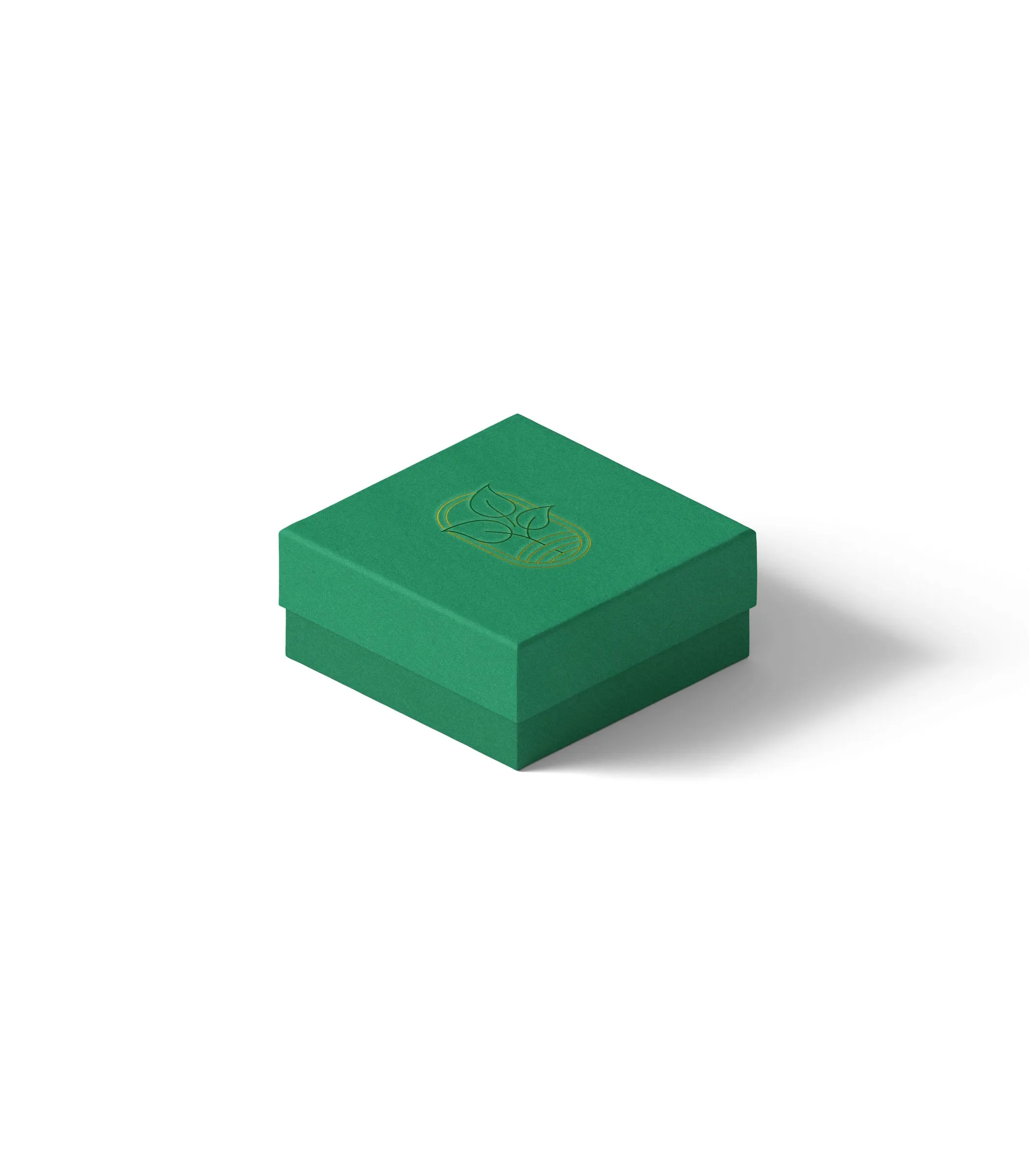 Groen doosje met het GroenGoud-logo