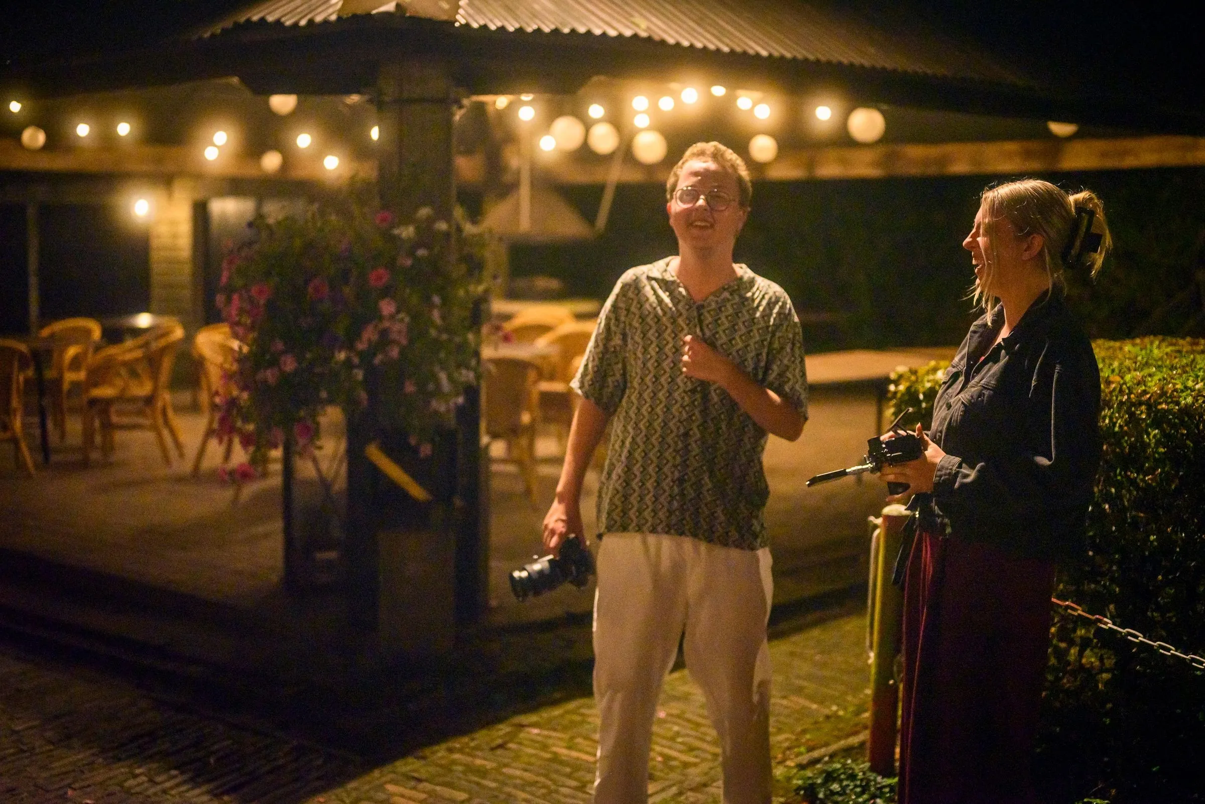 Wout Gubbels en Maren Beenen van Cactus Media Producties